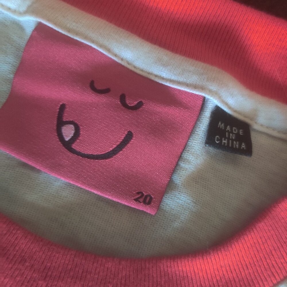 Lazy Oaf Mr. Men Collab Tee Size 20 Uk New - image 3